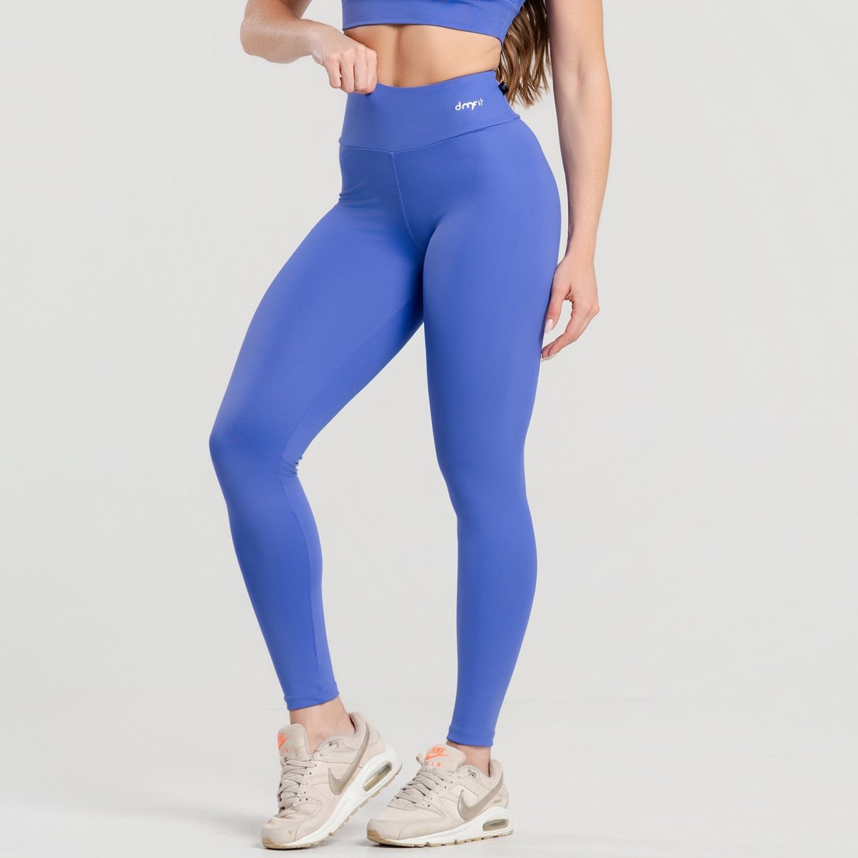 08 calca legging poliamida basica azul